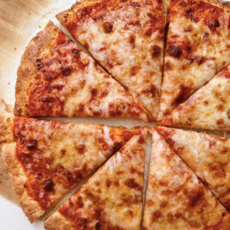 Savor our vegan pizza