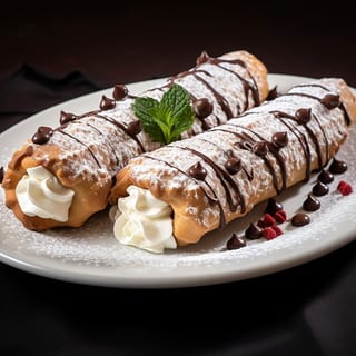 Large Regular Cannoli 2 pc